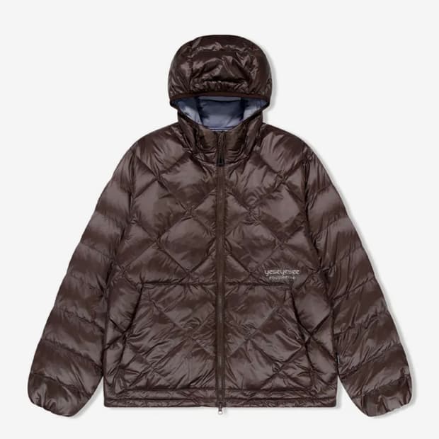 예스아이씨 Wafer Goose Down Jacket Brown(M)