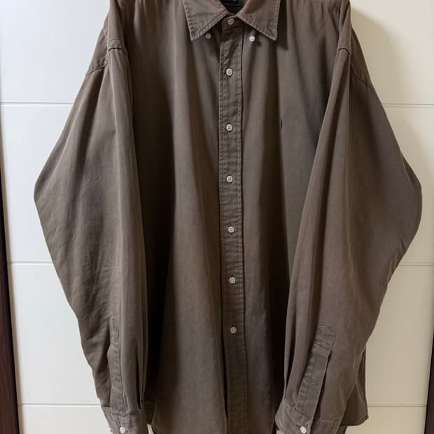 폴로 브라운 셔츠