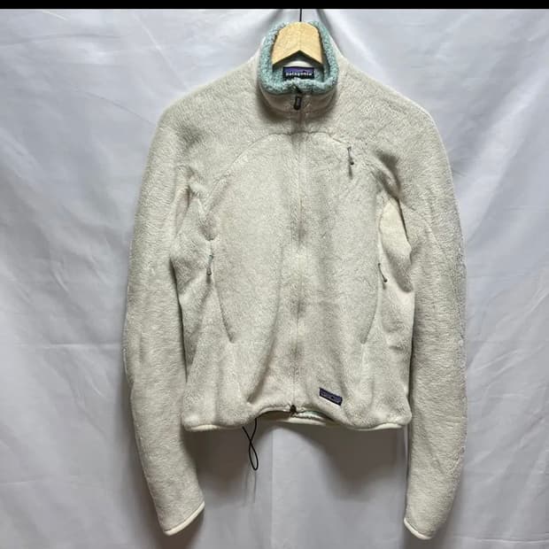 [정품/우먼스S] 파타고니아 여성용 화이트 후리스