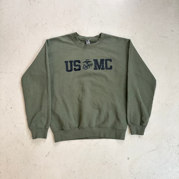 USMC 길단 빈티지 스웻셔츠 S