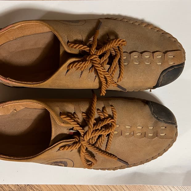 스웨이드 빈티지 수제화