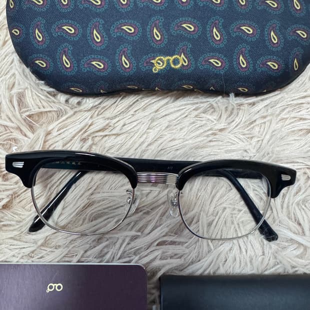 백산 안경 린디브로우