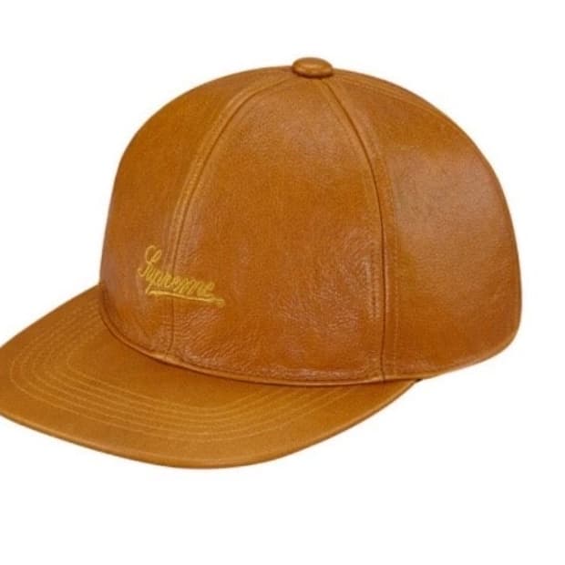 슈프림 14aw 레더 스크립트 새상품