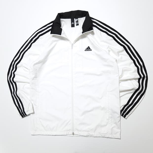 아디다스 3S 우븐 바람막이 자켓 화이트