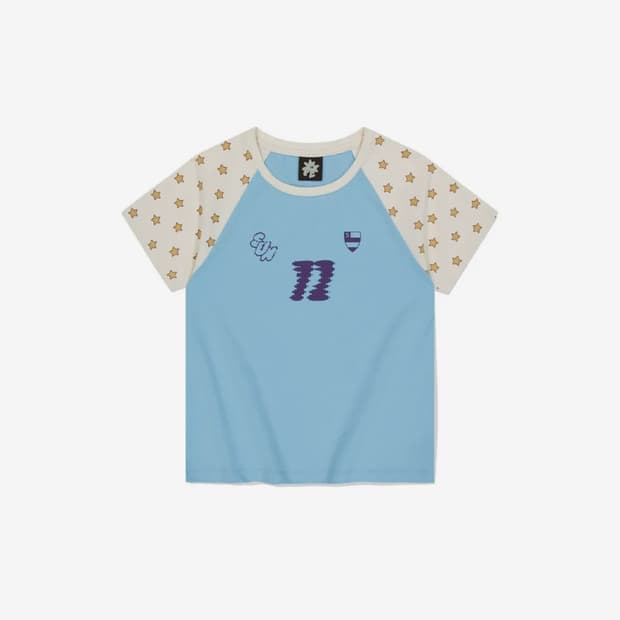 썬러브 W All-Star Raglan Tee Light Blue