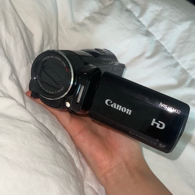 캐논 canon ivis hf m32 캠코더