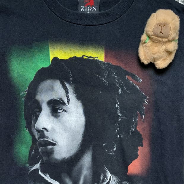 [06 오피셜 정품/S] ZION 밥 말리(Bob Marley) 반팔티