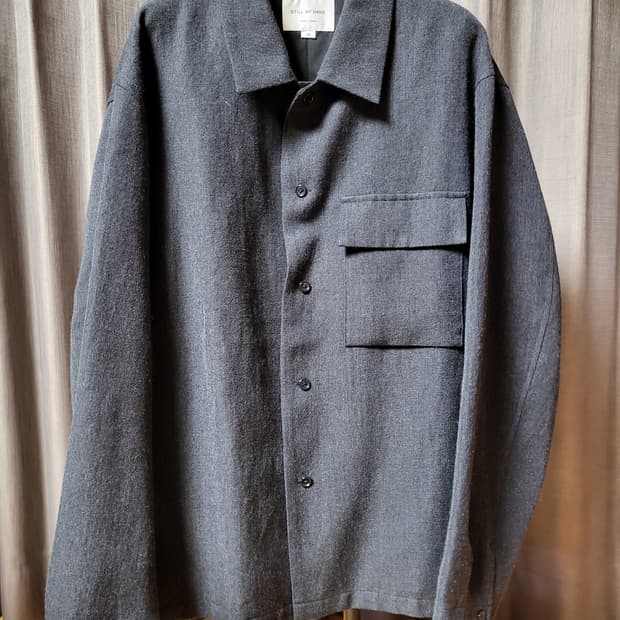 [48] 스틸바이핸드 카라 자켓 차콜