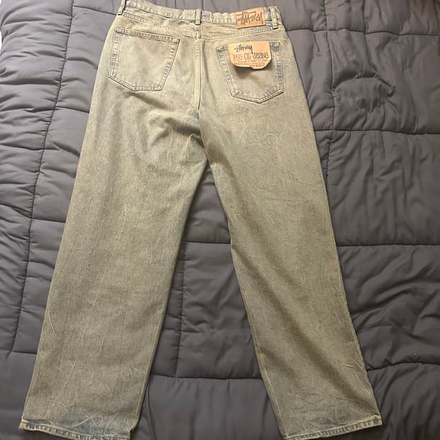 스투시 빅올진 비치 워시 샌드