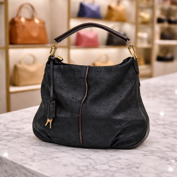 [S급] 루이비통 마히나 PM 숄더백 블랙 판매합니다!!!