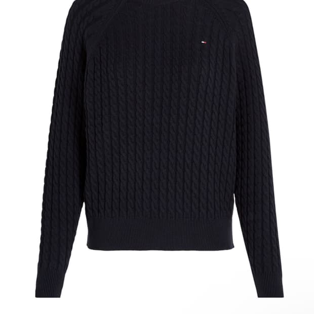 타미힐피커 니트 검정색
