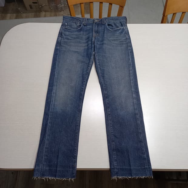 32 리바이스511 Mexico 워싱 슬림일자진 진청 32-335