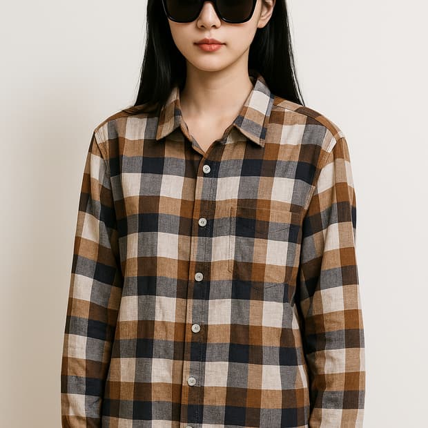 솔리드옴므 우영미. 여자 린넨 셔츠_105