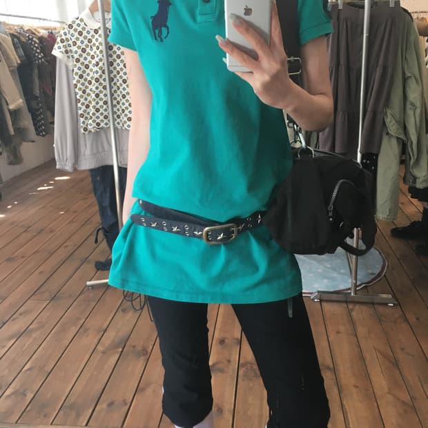 폴로 빅포니 민트 원피스