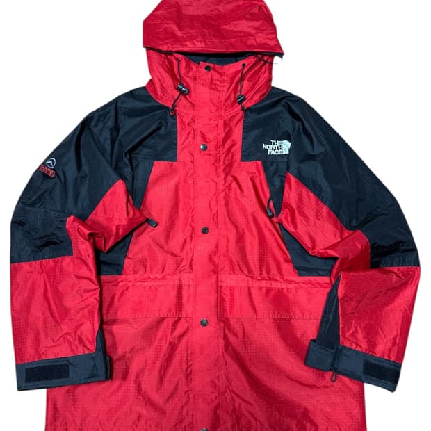 바배) 노스페이스 90s 레드배색 고어텍스 바람막이 자켓