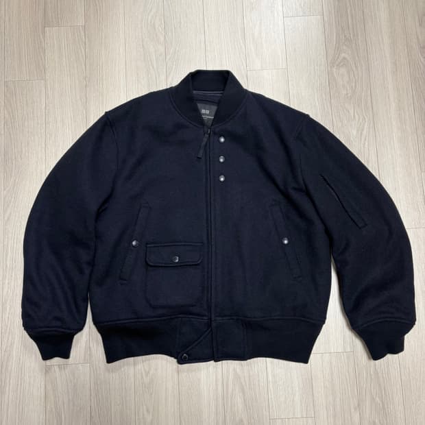 유니클로 엔지니어드가먼츠 블루종 네이비 s