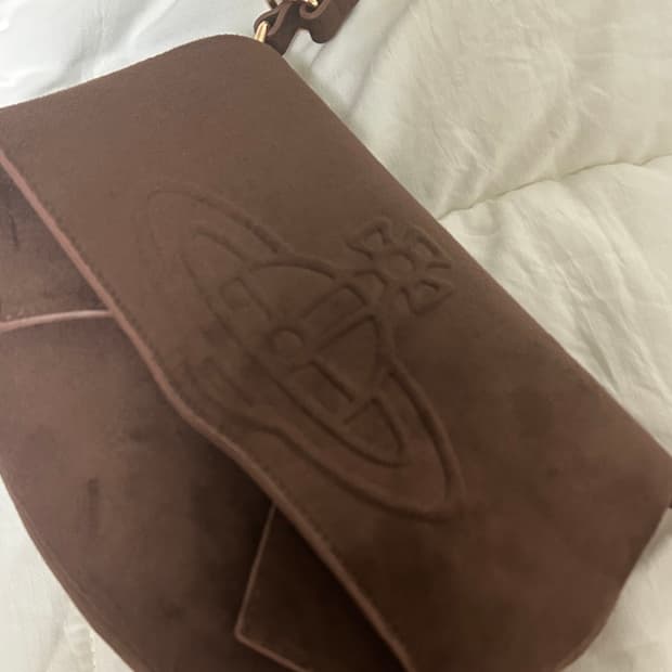 비비안웨스트우드 숄더백 브라운