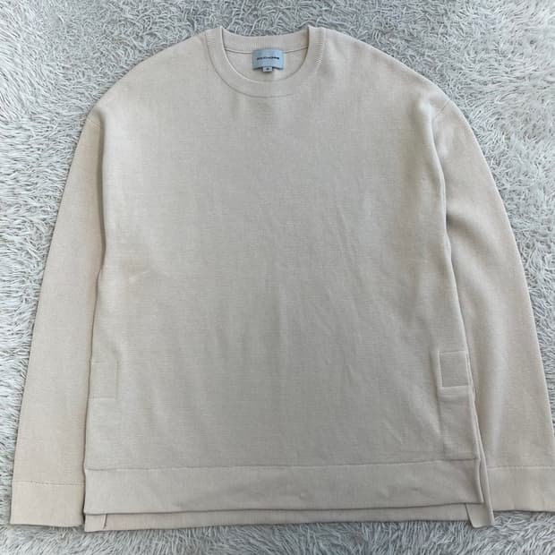 솔리드옴므 절개 니트 티셔츠/#3127