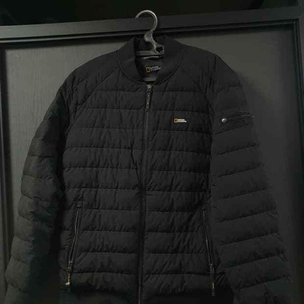 내셔널지오그래픽 정품 구스경량패딩 105사이즈 판매합니다