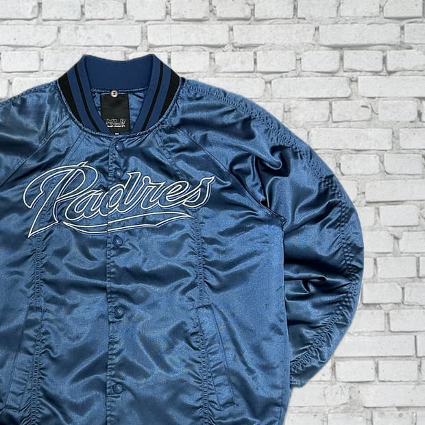 MLB 00s 샌디에이고 파드리스 새틴 야구점퍼 100