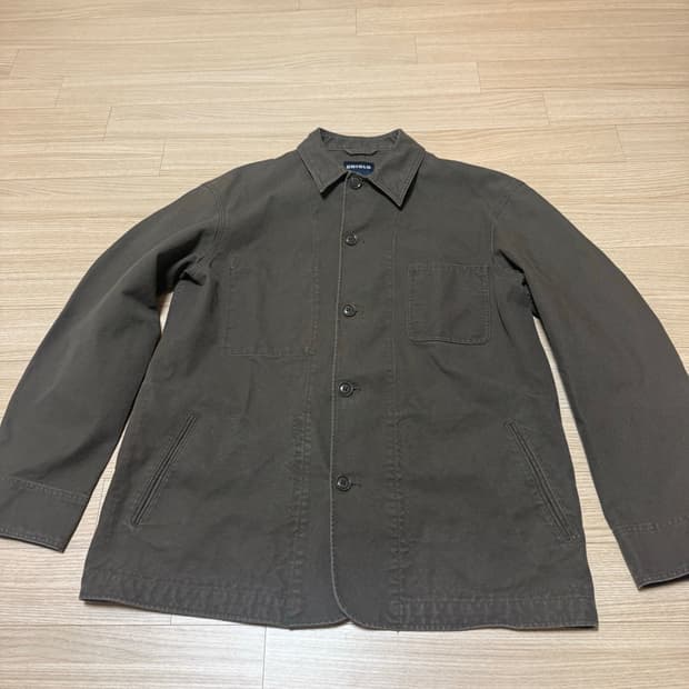 XL) 45,000원 올드 유니클로 빈티지 구제 코튼 워크 자켓 구형
