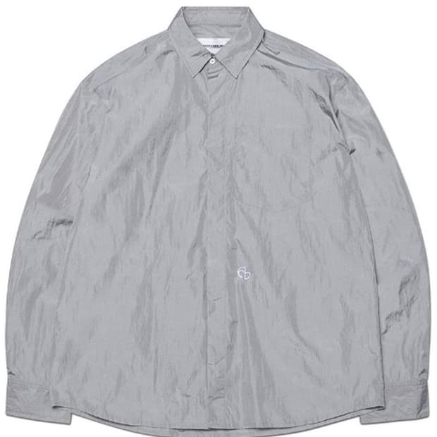 노메뉴얼 O.S.F shirt silver m사이즈