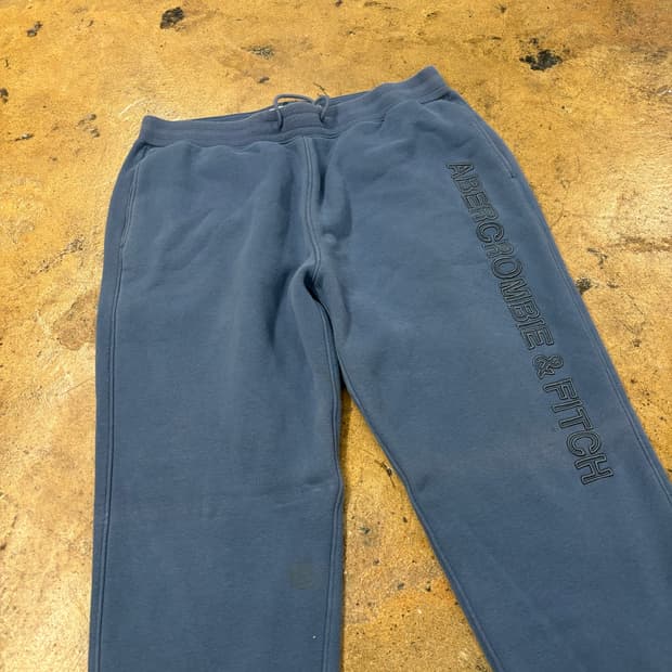 [정품/L] 아베크롬비 스카이 블루 하늘 츄바 트레이닝 팬츠 
