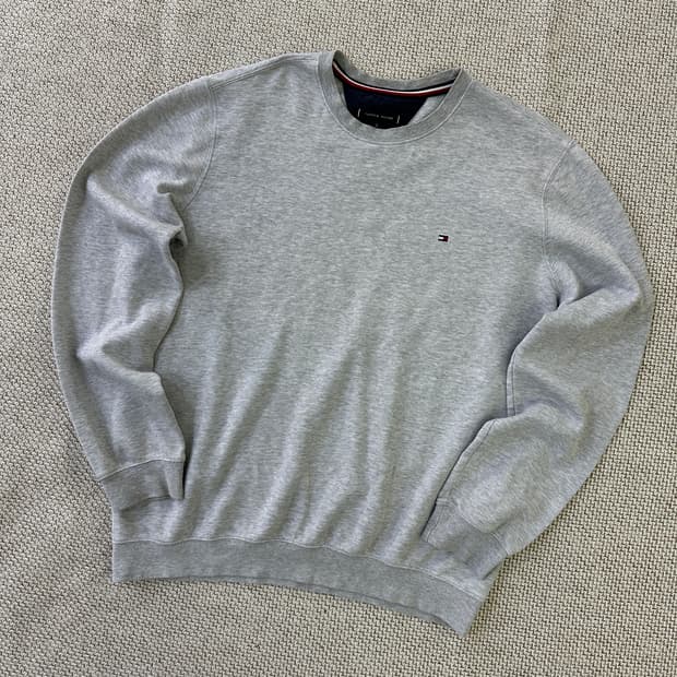 L 타미힐피거 맨투맨 스웻셔츠 0326D