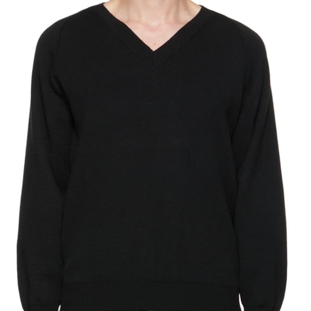 [M] 꼼데가르송 옴므 듀스 v넥 스웨터