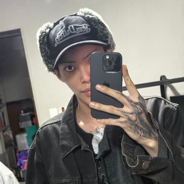 더본치 양털 모자