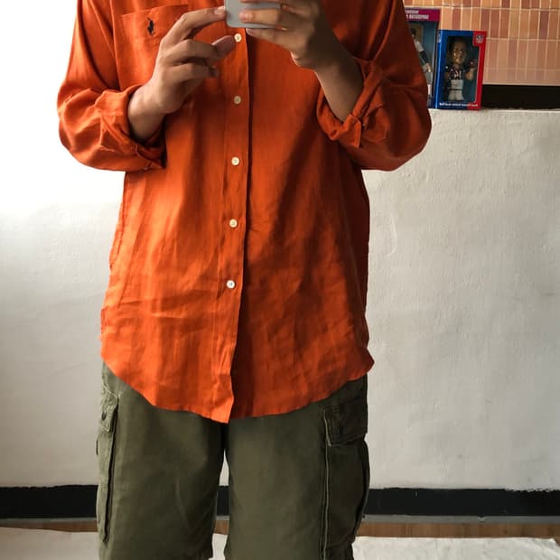 폴로 리넨 셔츠