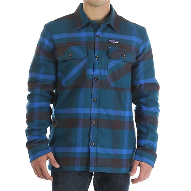 파타고니아 인슐레이티드 오가닉 코튼 플란넬 셔츠 패딩셔츠 2XL