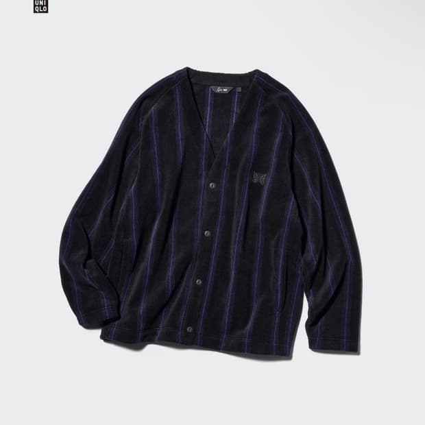 (JP)유니클로 니들스 스트라이프 가디건 새상품