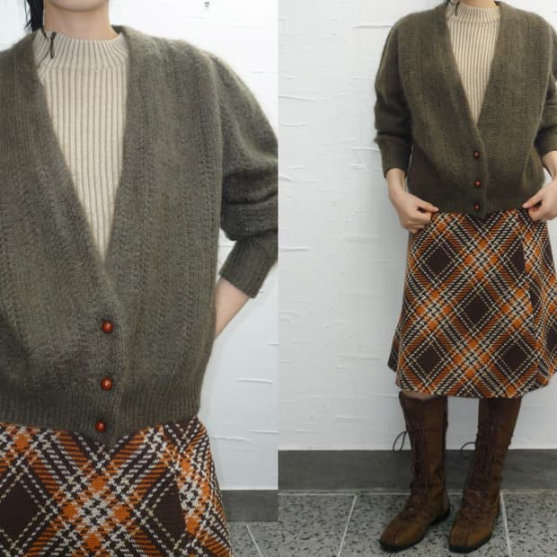 Vintage buttons cardigan