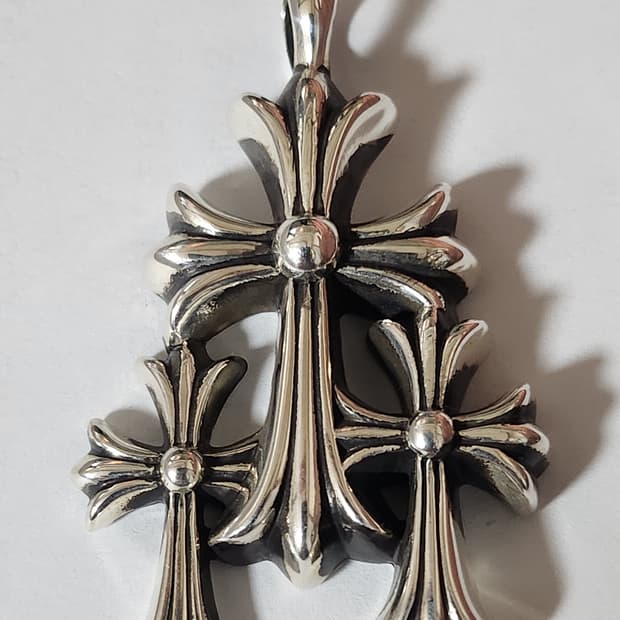 크롬하츠 3CH 크로스펜던트