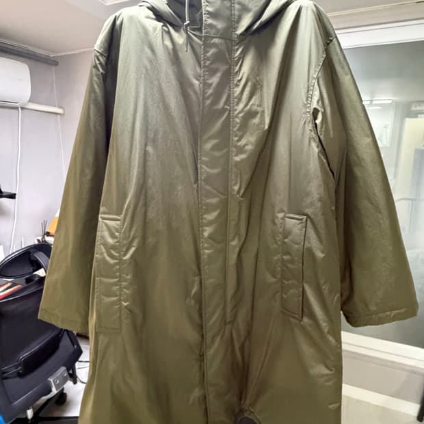 유니클로c 후드코트