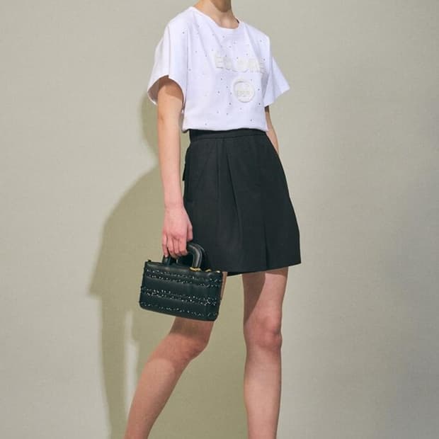 한섬 마인 2025 사이드 밴딩 투턱 쇼츠 64-94사이즈