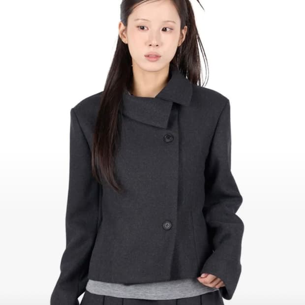릿킴 NOIR WOOL JACKET 자켓