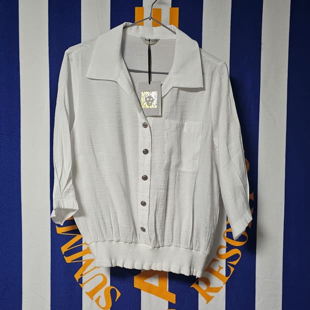 24년*새상품*66 앤클라인 여성 블라우스