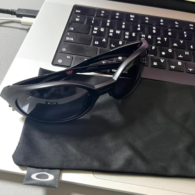 오클리 아이자켓 선글라스 블랙