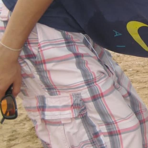 hilfiger denim 체크 버뮤다 팬츠 핑크 pink