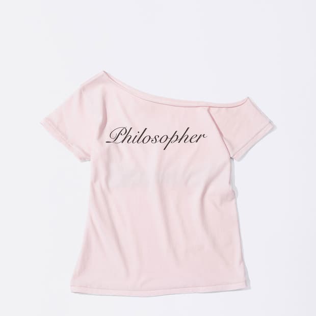 스컬프터 Hook Me Up Layered Tee Pale Pink