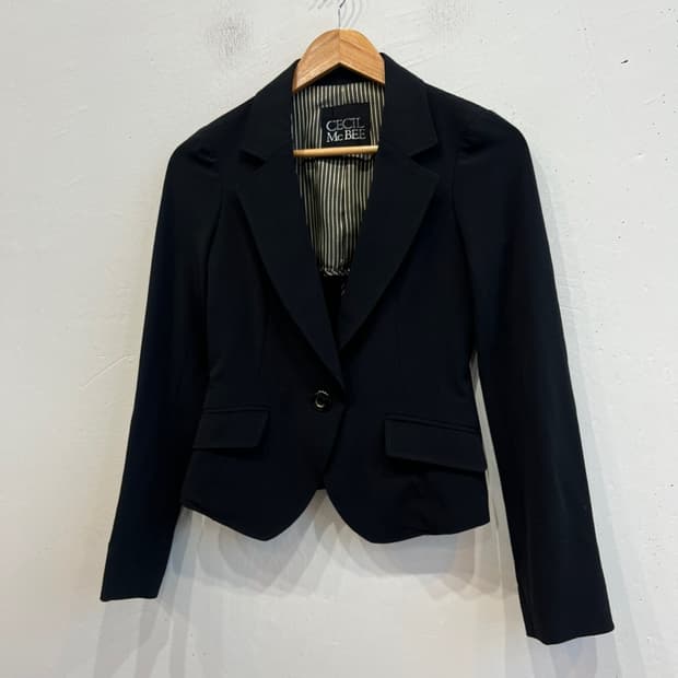 세실맥비 블레이저 자켓 블랙 Made in JAPAN