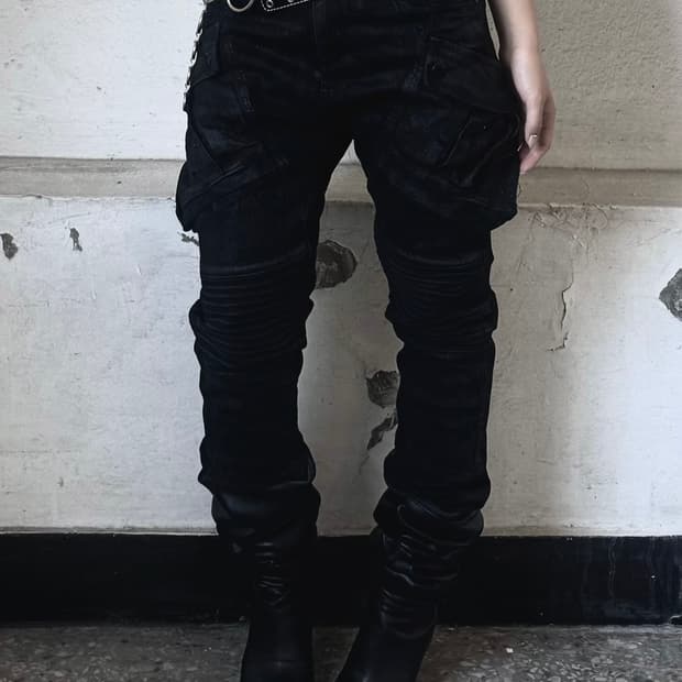 Unplugged museum Biker pants