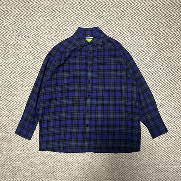 MINDSEEKER japan made check shirt