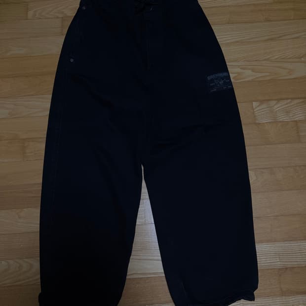 트루릴리젼 더블포켓 와이드 데님 팬츠 xl