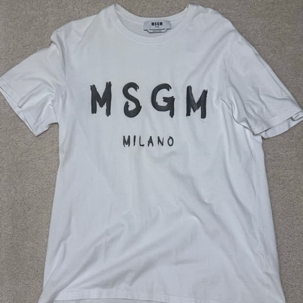 MSGM 반팔티 m