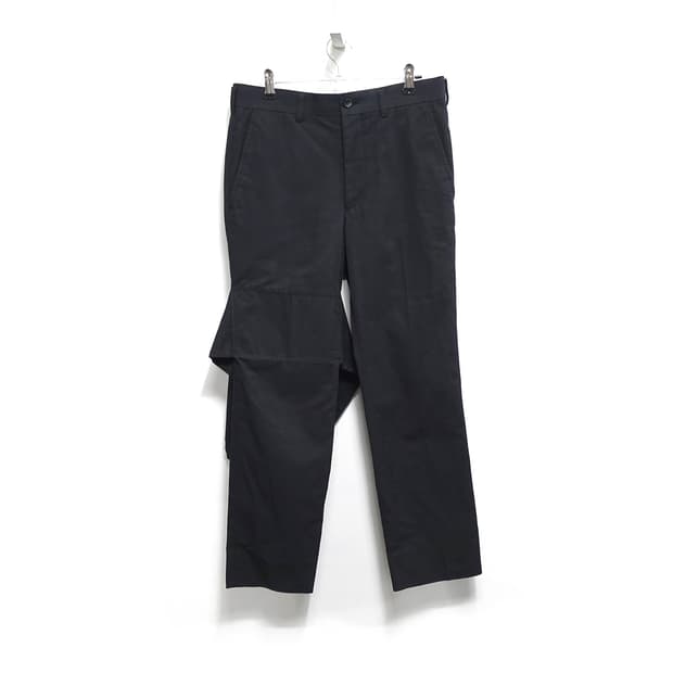[XS] COMMEDESGARCONS 꼼데가르송 레이어드 스트랩 팬츠 