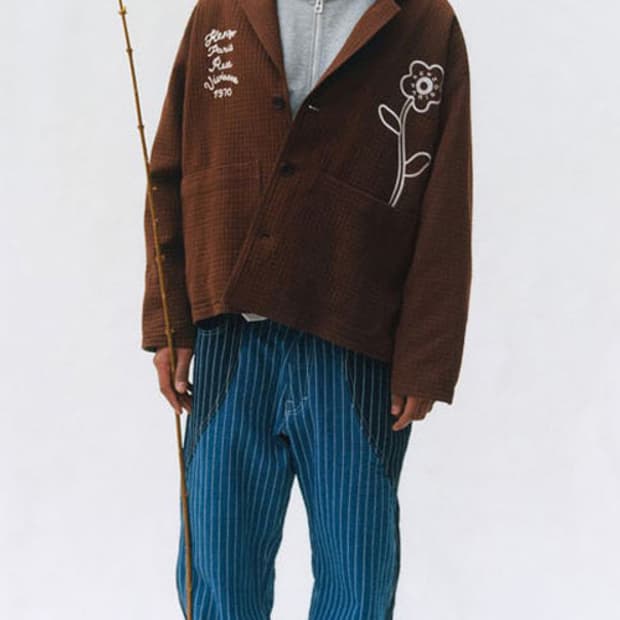 겐조 23SS 루 비비안 자수 워크웨어 자켓