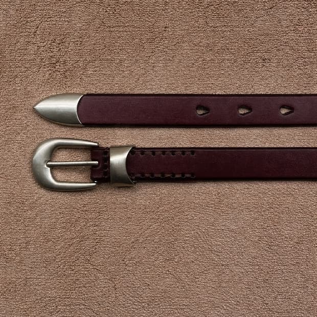 슬림소가죽벨트 여자벨트